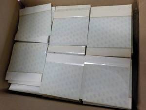 Case of 240 4 x 4 Clear Over Pads...