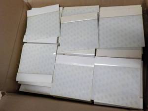 Case of 240 4 x 4 Clear Over Pads...