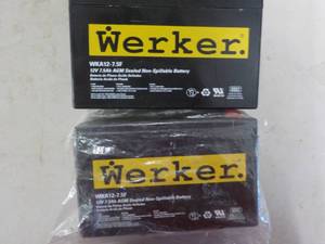 2 Werker Batteries...