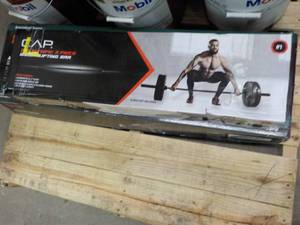 7 ft Olympic 3 piece Weight Lifting...