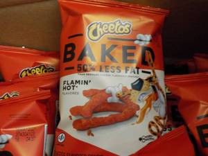 3 Cases 64 bags each Cheetos Flamin...