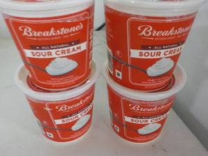 4 Tubs Breakstones Sour Cream Mar 2...