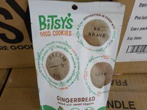 2 Boxes Bitsys Gingerbread Cookies...