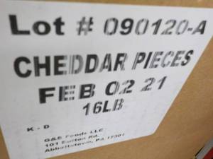 16 lb. Box Cheddar Pretzel Pcs...