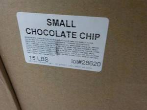 15 lb. Box Small Chocolate Chip Coo...