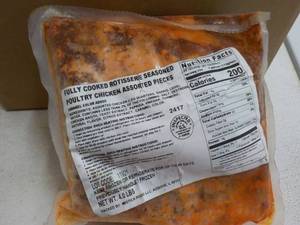 4 lb. Pkg Frozen Fully Cooked Rotis...