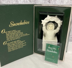 lot 140 image: Three Dept. 56 Snowbabies