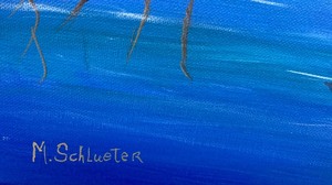 lot 149 image: Painting by Mildred Schlueter