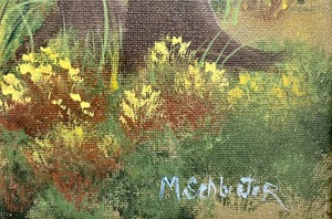 lot 155 image: Painting by Mildred Schlueter