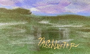 lot 158 image: Painting by Mildred Schlueter