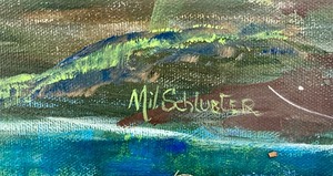 lot 157 image: Painting by Mildred Schlueter