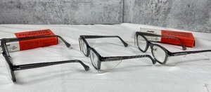 lot 51 image: 3 Pairs Vintage American Optical Safety Glasses 1960s