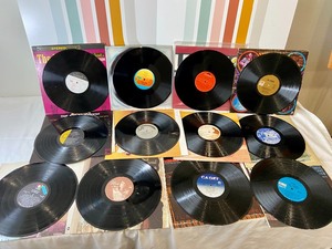 lot 57 image: 12 Vintage Vinyl Records