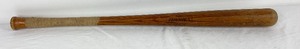 lot 67 image: Signed Cal Ripken Jr. Framed Photo- Steiner Sports & Vintage Hanna Dimaggio Baseball Bat