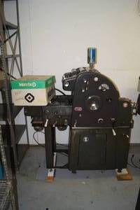 lot 2 image: A B Dick Offset 360-CD Printing Press
