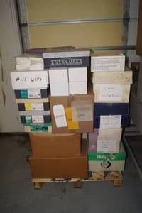 lot 24 image: Pallet of Assorted Envelopes and Paper