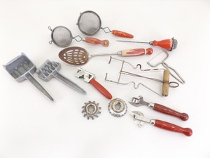 lot 30 image: Lot of Misc. Vintage Kitchen Utensils