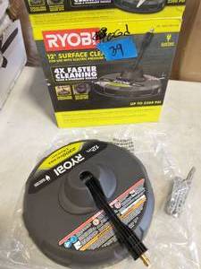 lot 39 image: RYOBI 12 in. 2,300 PSI Electric Pressure Washers Surface Cleaner