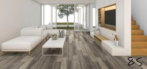 lot 85 image: MSI Woodland Sunderland 7.13 in. W x 48.03 in. L Rigid Core Click Lock Luxury Vinyl Plank Flooring (23.77 sq. ft.case)