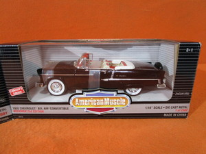 55 Chevy Bel Air Convertible & 55 Chevy Bel Air