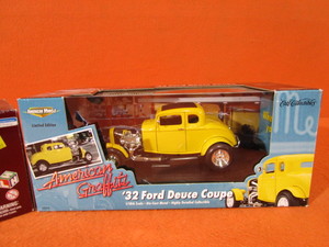 32 Ford Deuce Coupe American Graffiti & 34 Pro Street Pickup