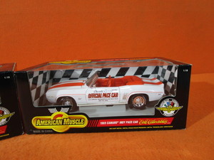 69 Camaro Convertible & 55 Chevy Convertible Indy 500 Pace Cars