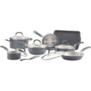 lot 78 image: Rachael Ray Create Delicious 13-Pc. Nonstick Aluminum Cookware Set