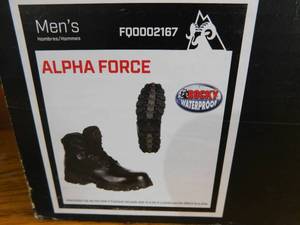 lot 14 image: Rocky Mens 6 Alpha Force Waterproof Duty Boot size 12W