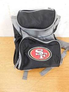 lot 19 image: NFL Licensed PTX Backpack Cooler---SF 49ers