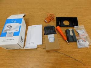 lot 20 image: Ring Video Doorbell 3