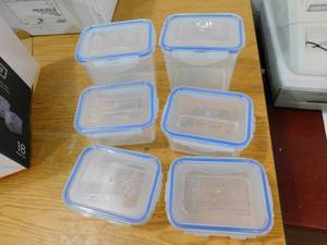 lot 52 image: Lock & Lock Easy Essentials  Food Storage Container Set 12 piece