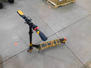 lot 60 image: SWAGTRON Swagger 8 Foldable Electric Scooter - Orange