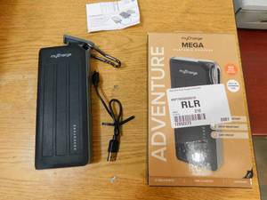 lot 74 image: myCharge Adventure Mega Rugged 20100mAh Rechargeable Power Bank