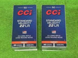 lot 12 image: 100 Rounds of .22 Ammo Ammunition