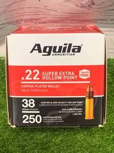 lot 28 image: 250 Rounds .22 Super Hollow Point Ammo Ammunition