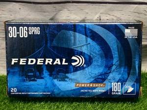 lot 36 image: 20 Rounds 30-06 sprg 180gr Ammo Ammunition