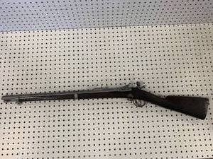 lot 55 image: 1850s  1860s Breechloading 12 Gauge Zulu Shotgun