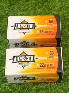 lot 58 image: 100 Rounds .22 Hollow Point Ammo Ammunition
