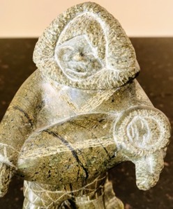 lot 32 image: Inuit Carving by Youtie Soodloo