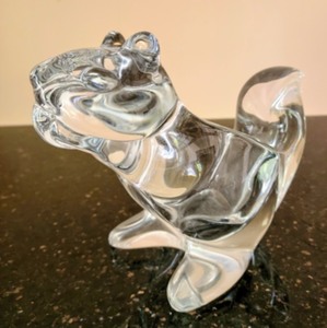 lot 36 image: Crystal Candleholders