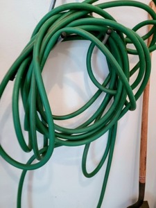 lot 58 image: Yard Tools and Hose