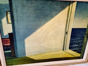 lot 80 image: Framed PaintingPrint By Edward Hopper