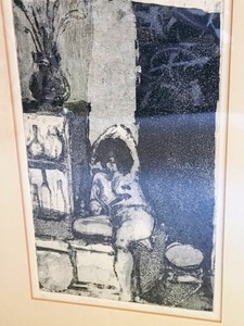 lot 87 image: Framed Print By Kathan Brown