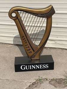 lot 65 image: Guinness Harp Lager store display