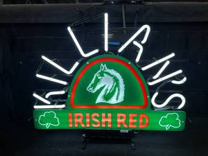 lot 74 image: Killians Irish Red neon
