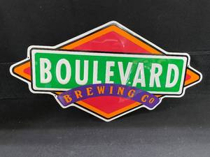 lot 118 image: Boulevard Brewing tin tacker