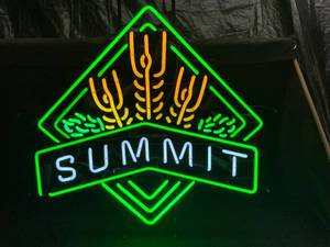 lot 37 image: Summit Beer neon