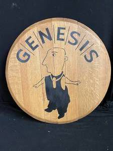 lot 211 image: Genesis wood barrel top