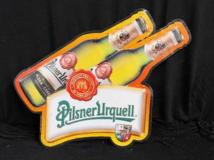 lot 222 image: Pilsner Urquell tin tacker