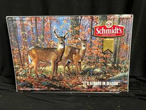lot 223 image: Schmidts Premium Beer tin tacker